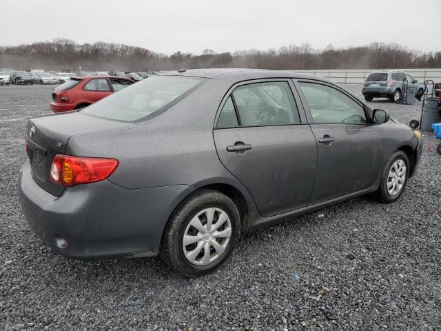 2T1BU4EE3AC357060 - 2010 TOYOTA CORROLA BASE GRAY photo 3