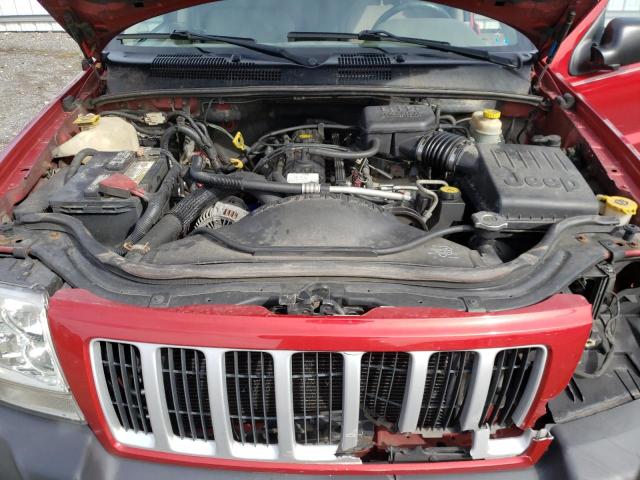 1J4GW48S74C248349 - 2004 JEEP GRAND CHER LAREDO 红色 照片 12