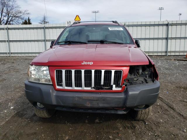 1J4GW48S74C248349 - 2004 JEEP GRAND CHER LAREDO 红色 照片 5