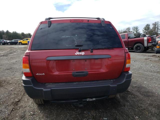 1J4GW48S74C248349 - 2004 JEEP GRAND CHER LAREDO 红色 照片 6