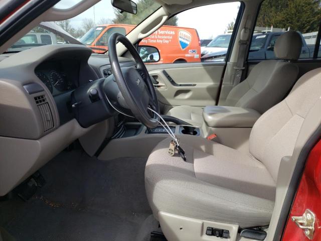 1J4GW48S74C248349 - 2004 JEEP GRAND CHER LAREDO 红色 照片 7