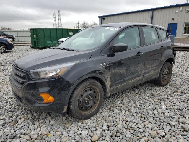 1FMCU0F72JUD17516 - 2018 FORD ESCAPE S BLACK photo 1