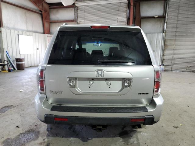 2HKYF18606H550102 - 2006 HONDA PILOT EX SILVER photo 6