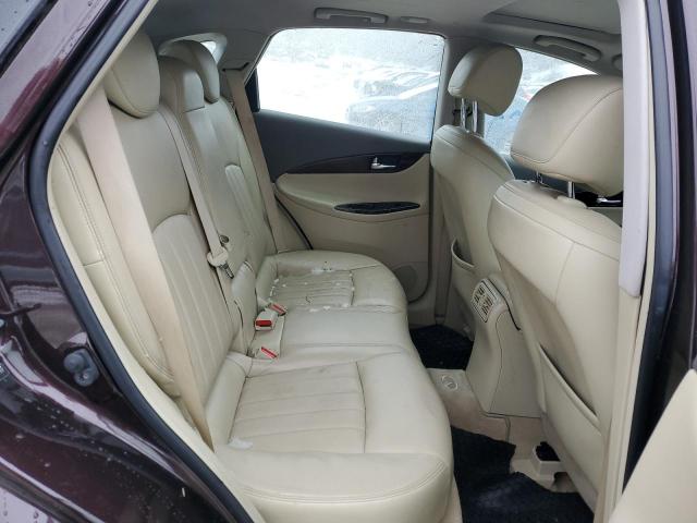 JN1AJ0HR1AM753117 - 2010 INFINITI EX35 BASE Բորդո լուսանկար 10