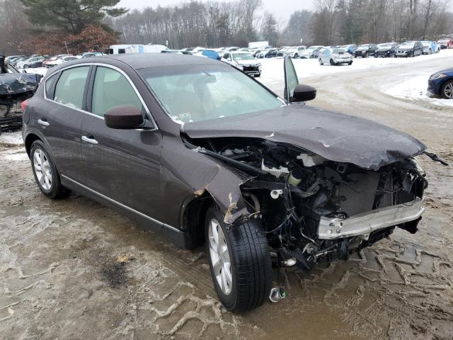 JN1AJ0HR1AM753117 - 2010 INFINITI EX35 BASE Բորդո լուսանկար 4
