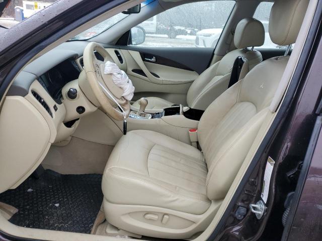 JN1AJ0HR1AM753117 - 2010 INFINITI EX35 BASE Բորդո լուսանկար 7