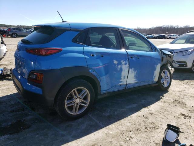 KM8K12AA3KU229840 - 2019 HYUNDAI KONA SE BLUE photo 3