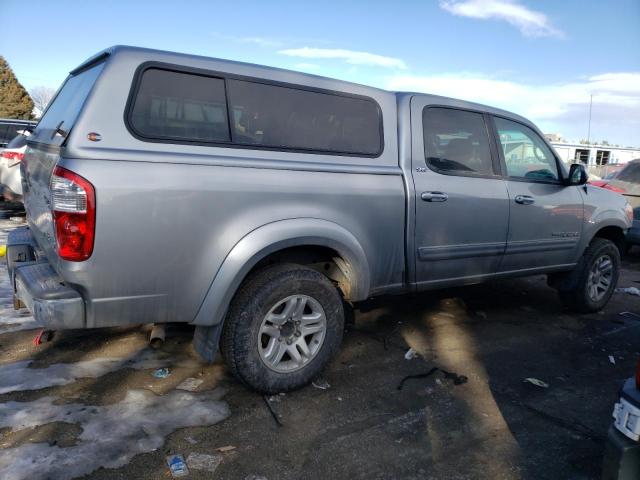 5TBDT44106S524606 - 2006 TOYOTA TUNDRA DOUBLE CAB SR5 GRAY photo 3