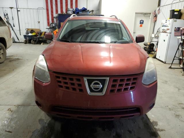 JN8AS58VX9W169419 - 2009 NISSAN ROGUE S RED photo 5