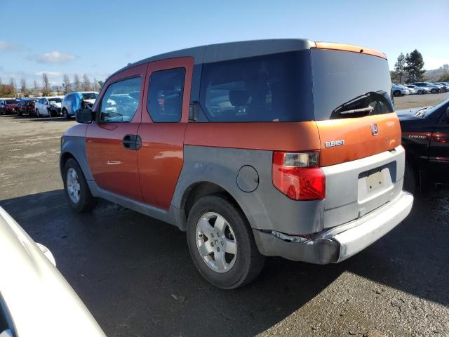 5J6YH28514L000269 - 2004 HONDA ELEMENT EX ORANGE photo 2