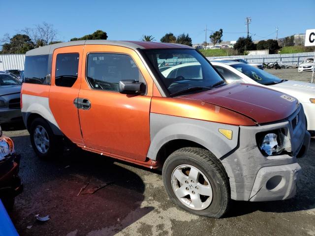 5J6YH28514L000269 - 2004 HONDA ELEMENT EX ORANGE photo 4