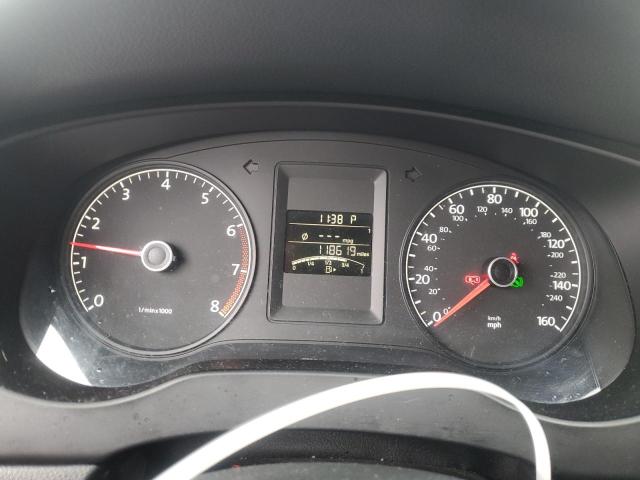 3VW2K7AJ4EM299707 - 2014 VOLKSWAGEN JETTA BASE GRAY photo 9