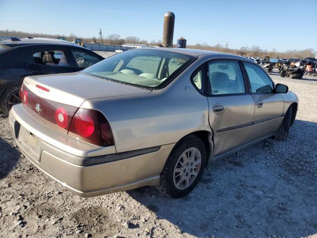 2G1WF52E629210683 - 2002 CHEVROLET IMPALA TAN photo 3