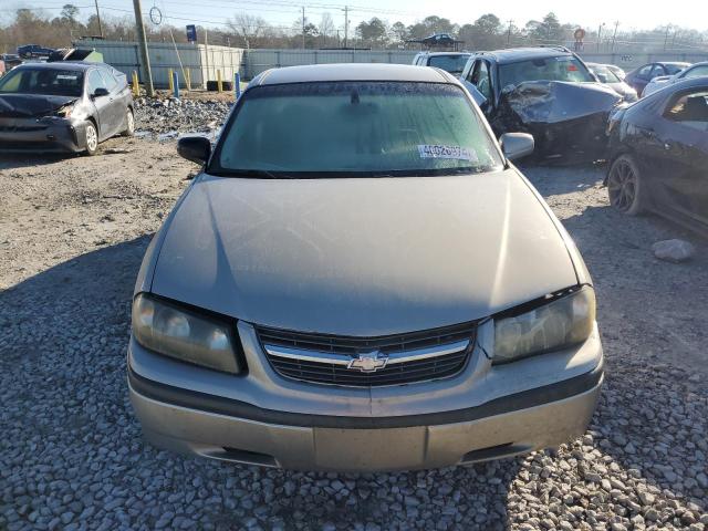 2G1WF52E629210683 - 2002 CHEVROLET IMPALA TAN photo 5