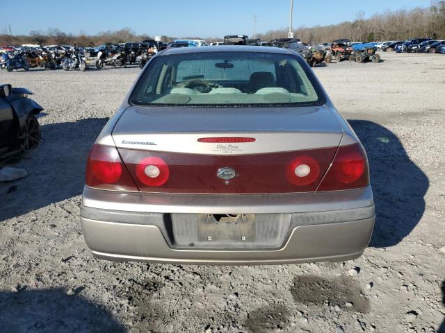 2G1WF52E629210683 - 2002 CHEVROLET IMPALA TAN photo 6