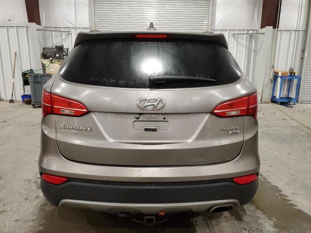 5XYZUDLB9FG255507 - 2015 HYUNDAI SANTA FE S TAN photo 6