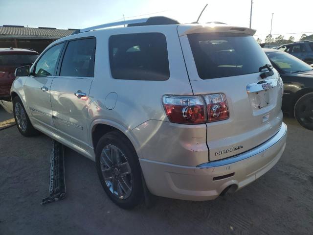 1GKKRTED0CJ310289 - 2012 GMC ACADIA DENALI WHITE photo 2