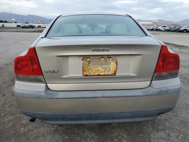 YV1RS64A042318809 - 2004 VOLVO S60 BEIGE photo 6