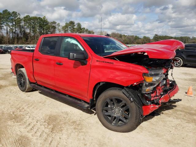 3GCPABEK8PG145228 - 2023 CHEVROLET SILVERADO C1500 CUSTOM RED photo 4