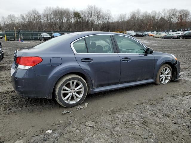 4S3BMBA62E3031395 - 2014 SUBARU LEGACY 2.5I BLUE photo 3