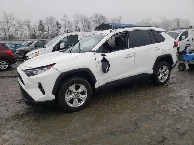 2T3W1RFVXMC170500 - 2021 TOYOTA RAV4 XLE WHITE photo 1