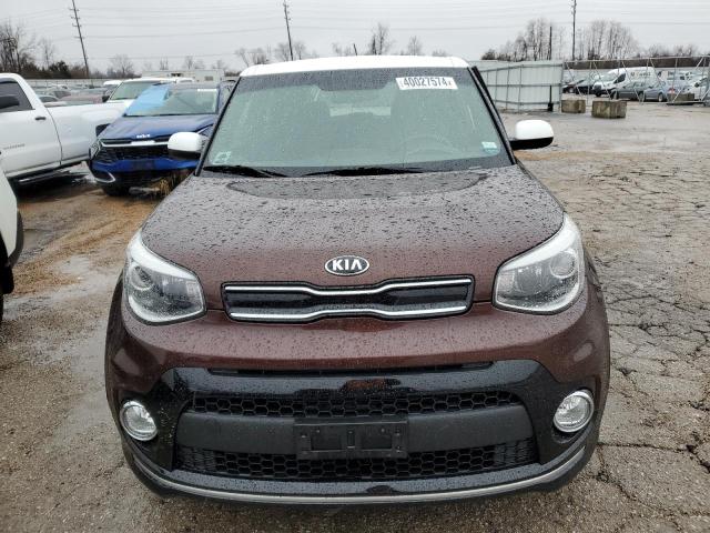 KNDJP3A55H7479336 - 2017 KIA SOUL + BROWN photo 5