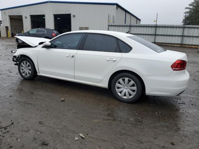 1VWAH7A39DC016679 - 2013 VOLKSWAGEN PASSAT S WHITE photo 2