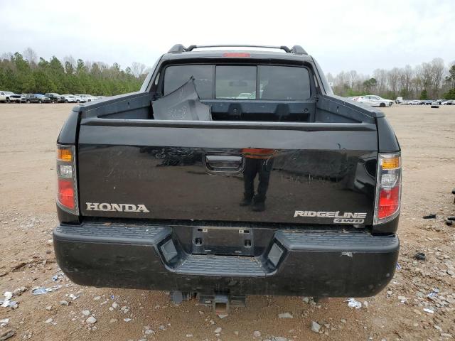 2HJYK163X8H507866 - 2008 HONDA RIDGELINE RTX BLACK photo 6