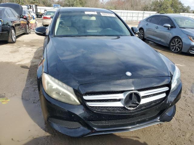 55SWF4JB2FU044901 - 2015 MERCEDES-BENZ C 300 BLACK photo 5