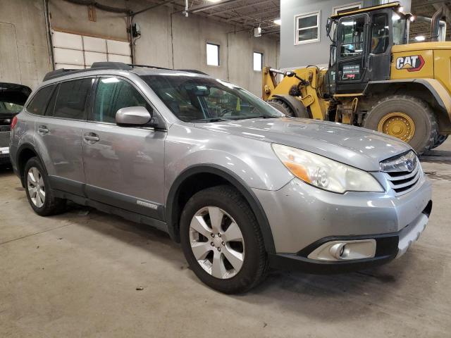 4S4BRCKC1B3402341 - 2011 SUBARU OUTBACK 2.5I LIMITED SILVER photo 4