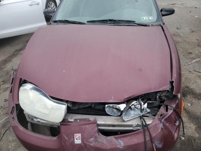 1G8ZP12842Z168972 - 2002 SATURN SC1 BURGUNDY photo 11