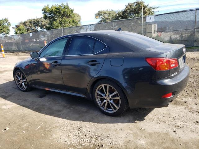 JTHBK262385062724 - 2008 LEXUS IS 250 GRAY photo 2