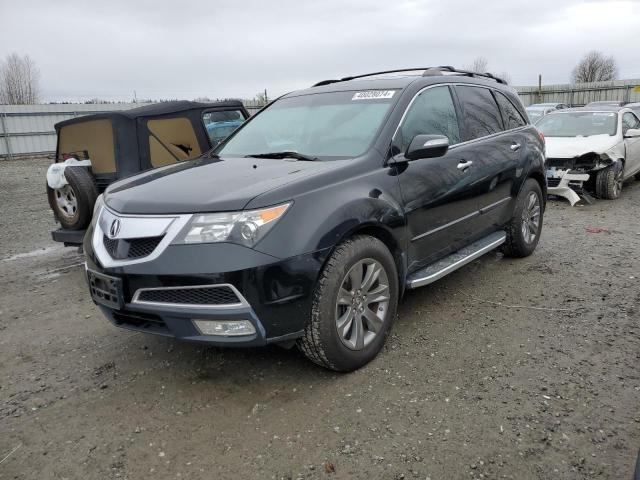 2HNYD2H74AH531519 - 2010 ACURA MDX ADVANCE BLACK photo 1