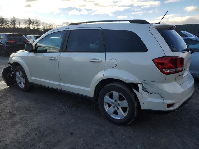 3C4PDCBG0CT291475 - 2012 DODGE JOURNEY SXT WHITE photo 2