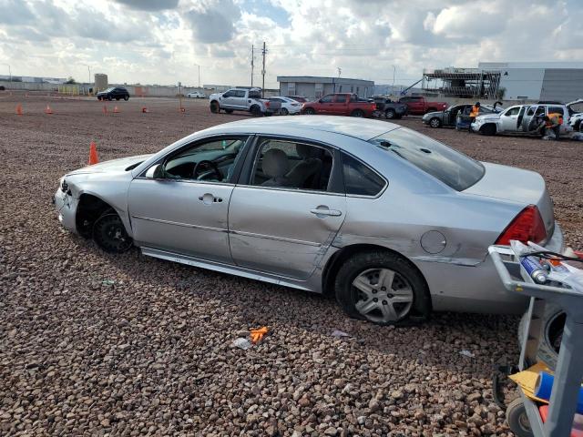 2G1WF5EK6B1131899 - 2011 CHEVROLET IMPALA LS SILVER photo 2