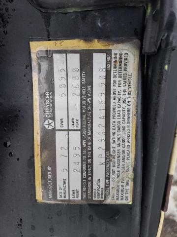 WP29G2A189908 - 1972 DODGE CHARGER BLACK photo 12