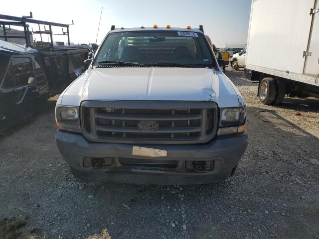 1FDWF36L42EB82394 - 2002 FORD F350 SUPER DUTY WHITE photo 5