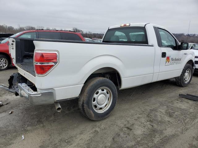 1FTMF1CM9EKD40411 - 2014 FORD F150 WHITE photo 3