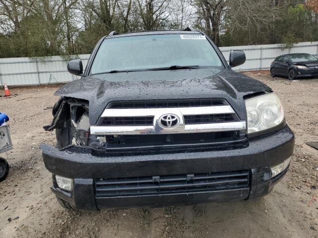 JTEBU14R550071032 - 2005 TOYOTA 4RUNNER SR5 BLACK photo 5