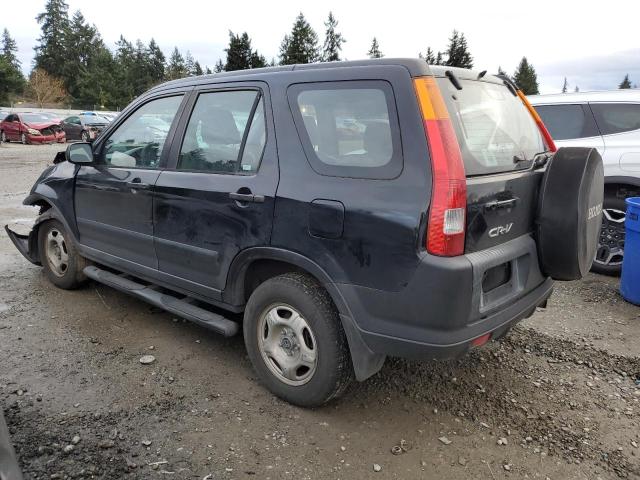 JHLRD68494C007543 - 2004 HONDA CR-V LX BLACK photo 2