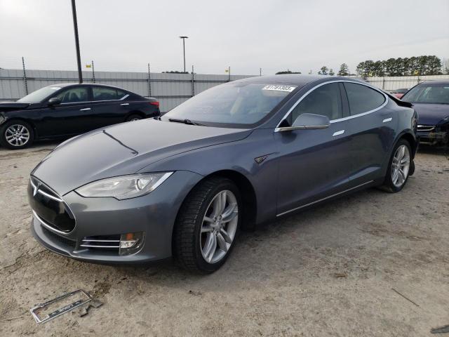 5YJSA1CG2DFP08407 - 2013 TESLA MODEL S 蓝色 照片 1