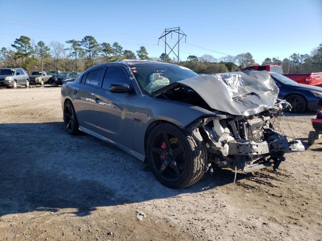 2C3CDXGJ7JH152481 - 2018 DODGE CHARGER R/T 392 GRAY photo 4