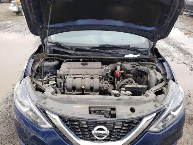 3N1AB7AP0GL652913 - 2016 NISSAN SENTRA S BLUE photo 11