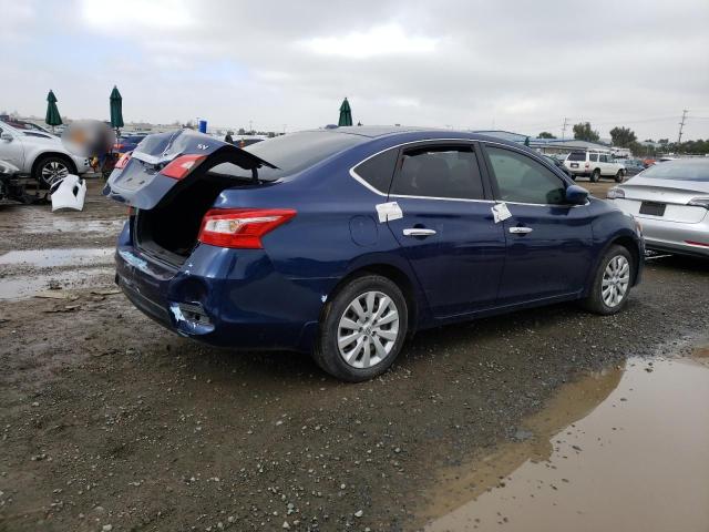 3N1AB7AP0GL652913 - 2016 NISSAN SENTRA S BLUE photo 3