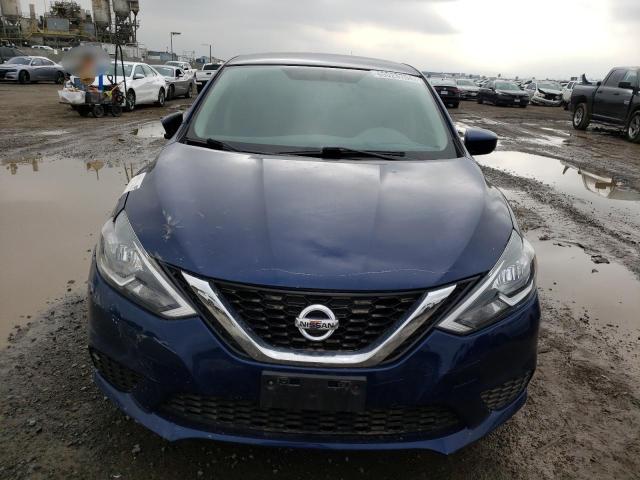 3N1AB7AP0GL652913 - 2016 NISSAN SENTRA S BLUE photo 5