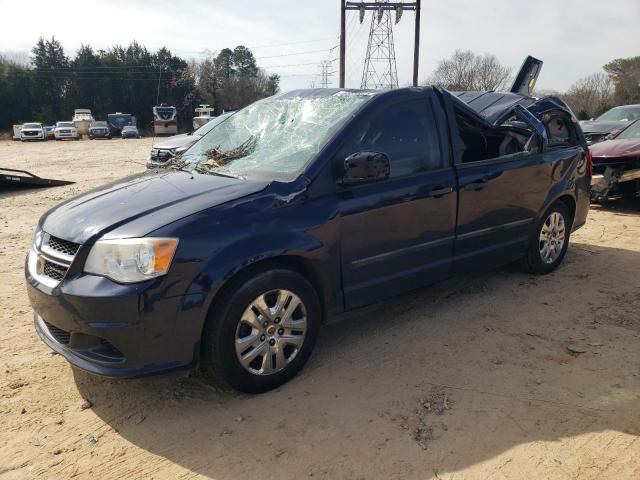 2C4RDGBG9ER287821 - 2014 DODGE GRAND CARA SE BLUE photo 1