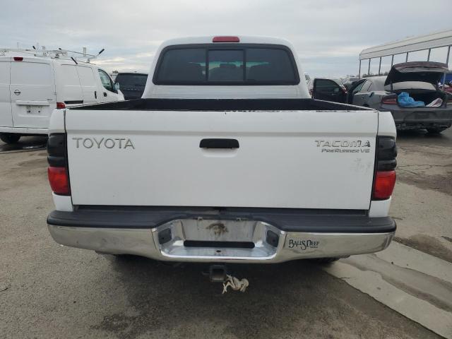 5TEGN92N61Z874870 - 2001 TOYOTA TACOMA DOUBLE CAB PRERUNNER WHITE photo 6