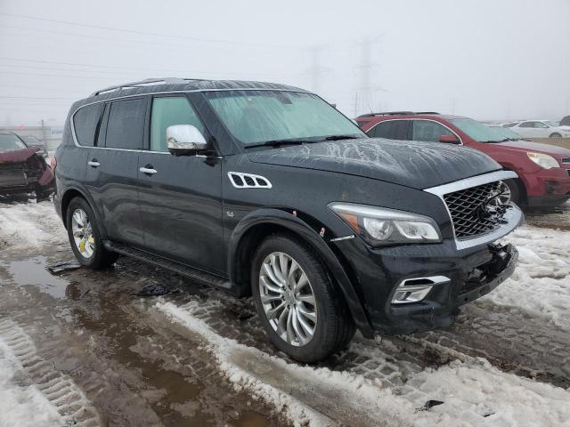 JN8AZ2NE5F9087784 - 2015 INFINITI QX80 BLACK photo 4