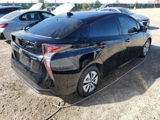 JTDKBRFU8J3058097 - 2018 TOYOTA PRIUS BLACK photo 3