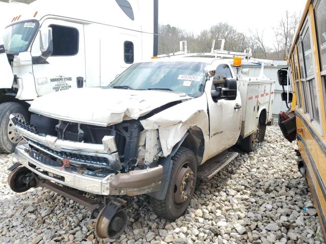 1GBHC74K59F147265 - 2009 CHEVROLET SILVERADO C3500 WHITE photo 1